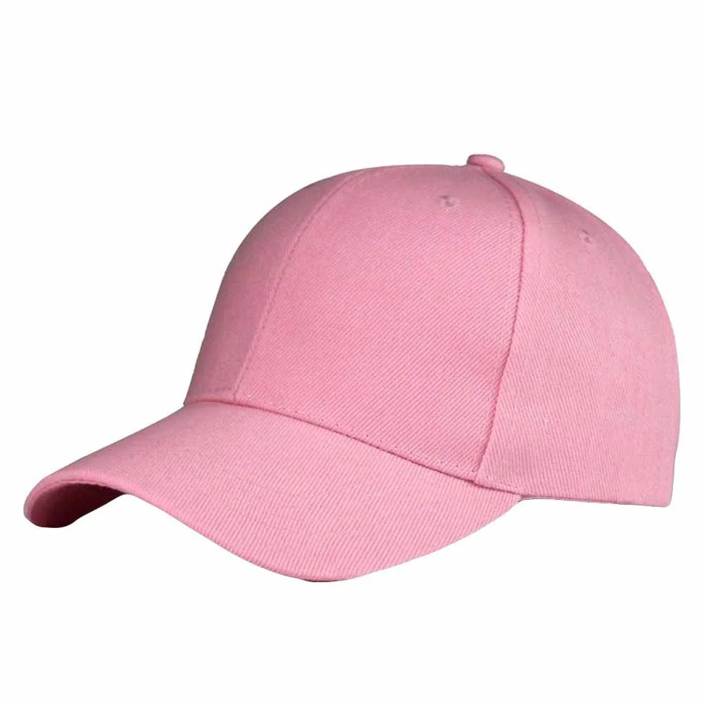 Unisex Snapback Solid Baseball Cap Hip-Hop Style