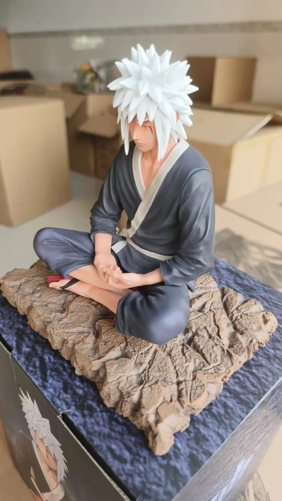 Naruto Jiraiya Meditating Figurine Anime PVC Statue 4 | PricZone