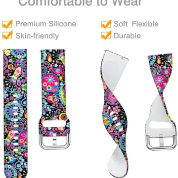 Galaxy 54 Classic Silicone Watch Strap 20mm Active 2 Compatible 2 | PricZone Galaxy 54 Classic Silicone Watch Strap 20mm Active 2 Compatible 2 | PricZone