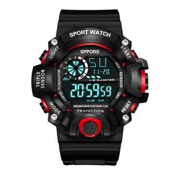 Water-Resistant Mens LED Sports Watch 2