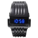 LED Tactical Watch Mens Steel Military Luxury Waterproof 2 | PricZone