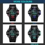 Water Resistant Mens LED Sports Watch 6 | PricZone