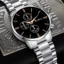 Stylish Mens Chronograph Quartz Watch – Stainless Steel