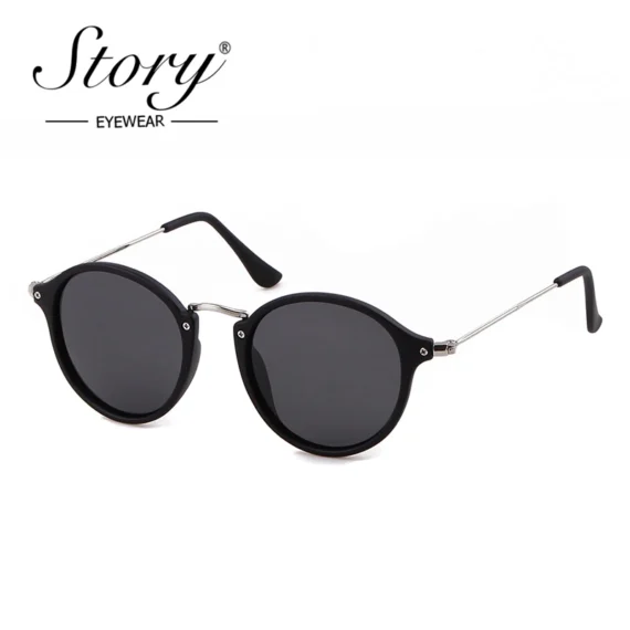 Retro Polarized Round Sunglasses for All Unisex Stylish 1 | PricZone