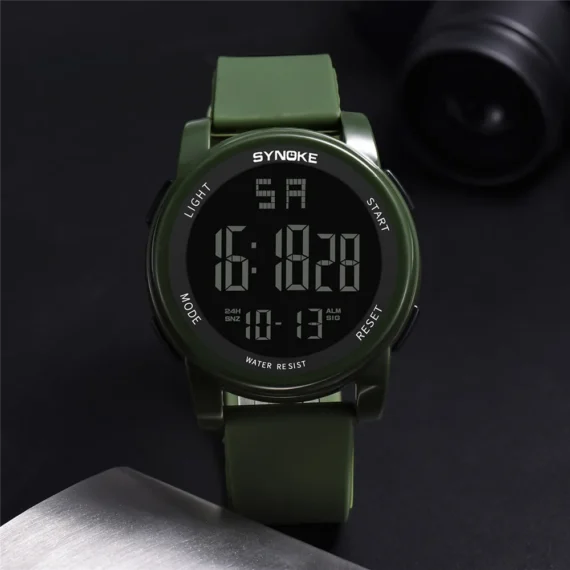 Rugged Multi Function Mens Sport Watch Waterproof LED 4 | PricZone