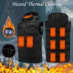 9 Zone Heated Vest Winter Warmth Comfort 4 | PricZone