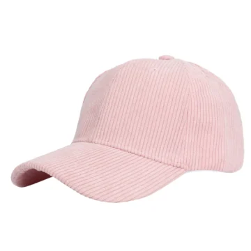 Warm Plush Corduroy Baseball Cap for Men & Women