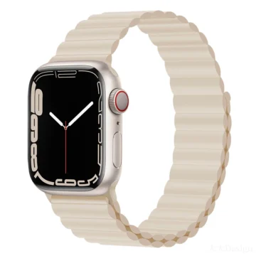 Magnetic Silicone Band for Apple Watch - Series 3 to Ultra 1