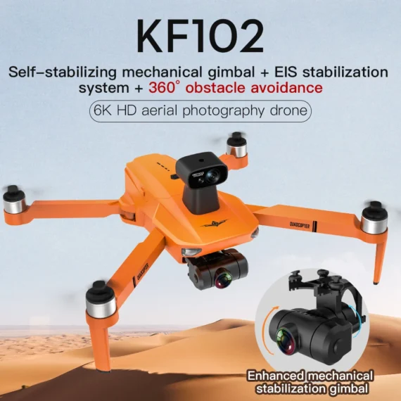 Pro 8K HD Drone with 2 Axis Gimbal 5G WiFi KF102 MAX 2 | PricZone