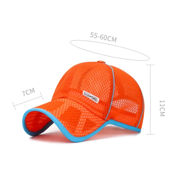 Breathable Youth Trucker Cap Mesh Sun Hat 6 | PricZone