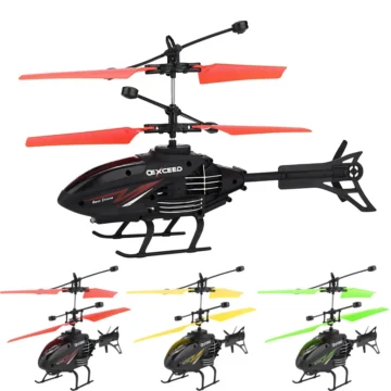 Infrared RC Helicopter Drone - Kids Remote Control Toy 1