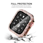 Diamond Apple Watch Case Screen Protector 40 45mm 2 | PricZone