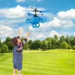 LED Light RC Helicopter for Beginners with Smart Avoidance 2