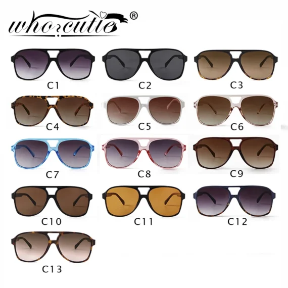 Trendy Oversized Pilot Polarized Shades for All Genders 6 | PricZone