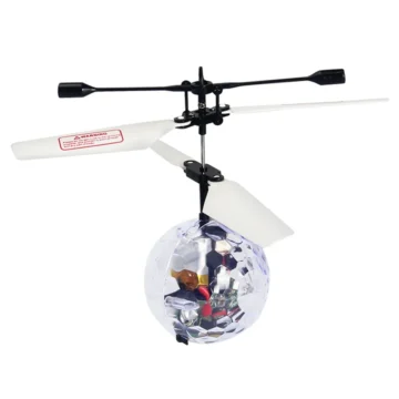 LED Helicopter Toy Infrared RC Flight Ball for Kids 2