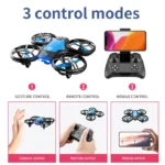 V8 Mini Drone 4K HD WiFi Foldable Quadcopter 3 | PricZone