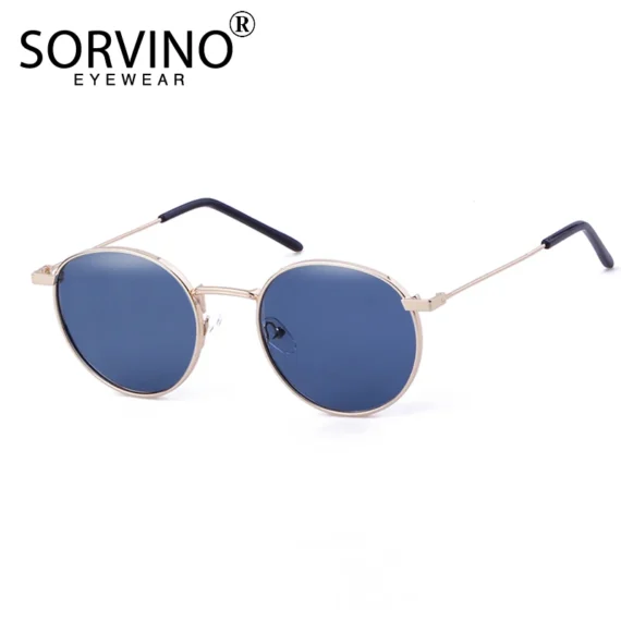 Luxury Gold Oval Polarized Sunglasses 2024 Retro SP36 4 | PricZone