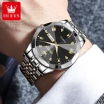 OLEVS 9931 Quartz Watch Stainless Steel Waterproof 5 | PricZone