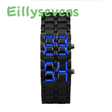 LED Metal Wristwatch Sporty & Stylish Gift 1