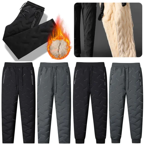 Thermal Fleece Joggers Warm Winter Sweatpants 2 | PricZone