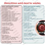 Versatile Watch Band for Samsung Huawei 20mm22mm 6 | PricZone