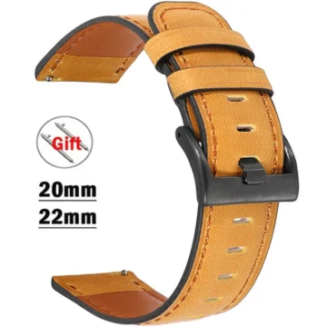 Retro Leather Smartwatch Strap for Samsung Huawei 1 | PricZone