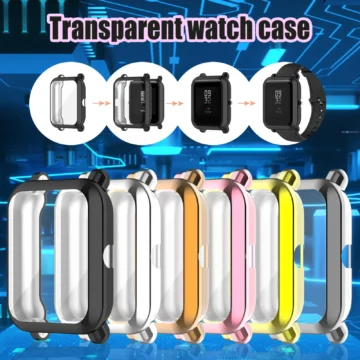 Amazfit Gts2 Mini Watch Case Clear Screen & Frame Protector 2