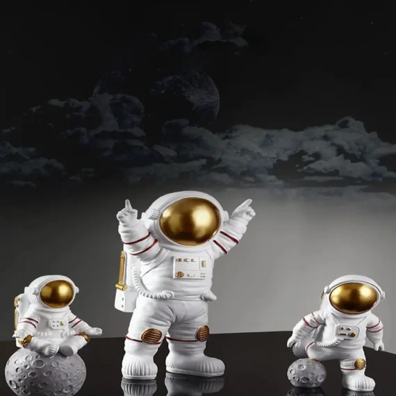 Space Explorer Astronaut Figurines 4Pc Set 4 | PricZone