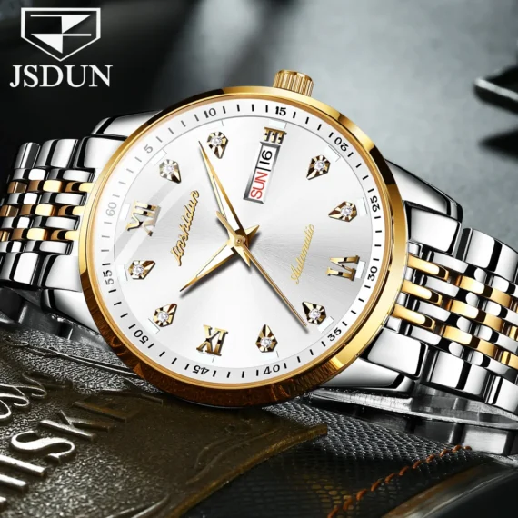 JSDUN Elite Steel Automatic Watch Luxury Precision 2 | PricZone