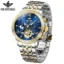 Starry Sky Mens Skeleton Watch – Luxury Swiss Automatic