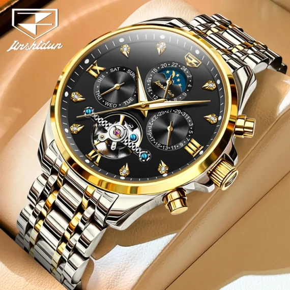 Luxury Skeleton Moonwatch Waterproof Automatic 1 | PricZone