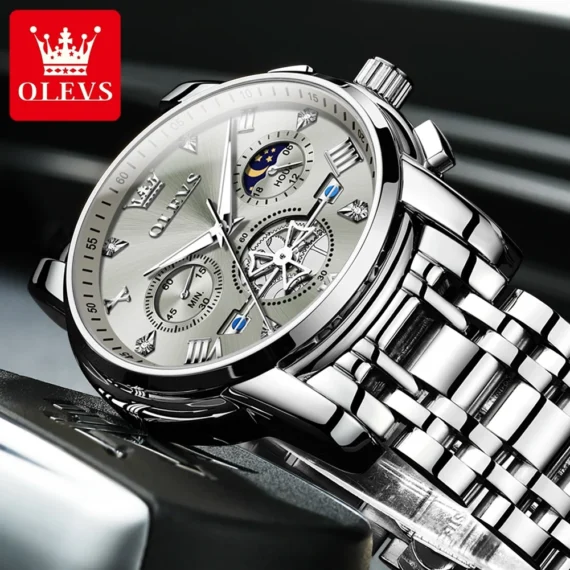 Luxury Luminous Chrono Watch OLEVS Waterproof 3 | PricZone