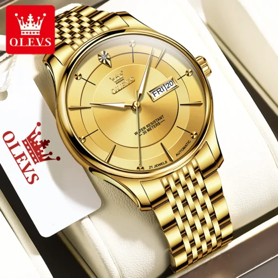 OLEVS Classic Auto Mechanical Watch Luminous Waterproof 2 | PricZone