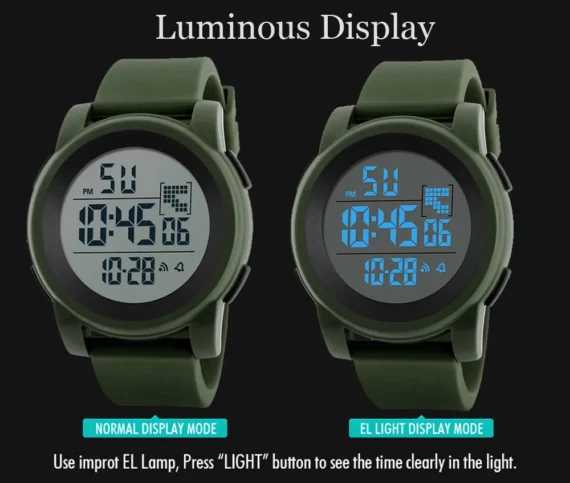 Multifunction Mens Sport Watch Luxury Digital 5