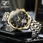 Luxury Skeleton Moonwatch Waterproof Automatic 5 | PricZone