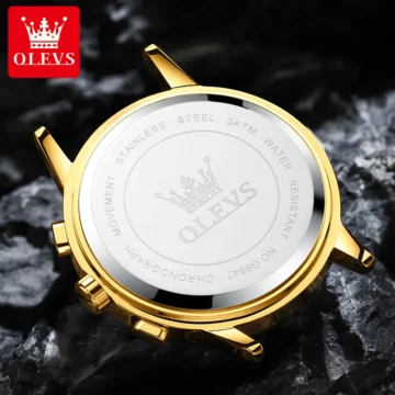 Luxury OLEVS Quartz Watch - Stainless Steel Design 2