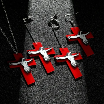 Neon Genesis Evangelion Acrylic Pendant Earrings 1 | PricZone