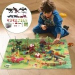 Compact Dino Figurines Kids Learning Toy Set 2 | PricZone