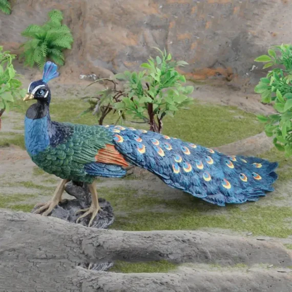 Realistic Peacock Action Figure Toy for Kids 4 | PricZone