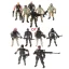 6-Piece Military Action Figure Set for Kids