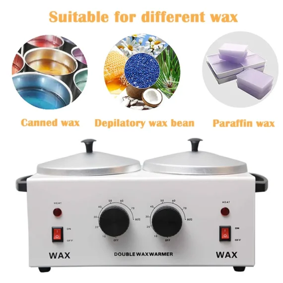 Electric Wax Heater Hair Removal Tool Paraffin Therapy 6 | PricZone