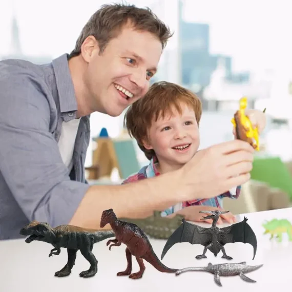 Compact Dino Figurines Kids Learning Toy Set 3 | PricZone