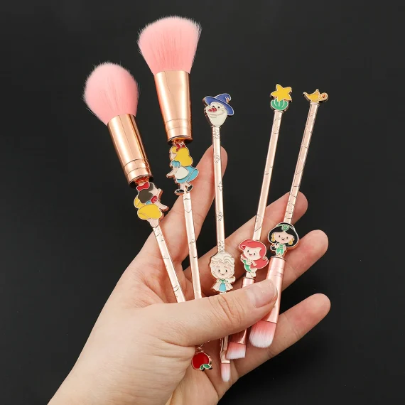 Disney Princess 5 Piece Cosmetic Brush Set 5 | PricZone