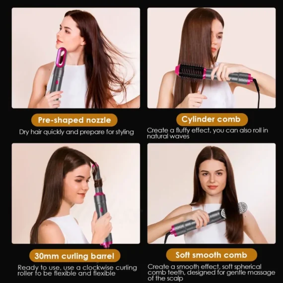 5 in 1 Electric Hair Styler Dryer Combo 2 | PricZone