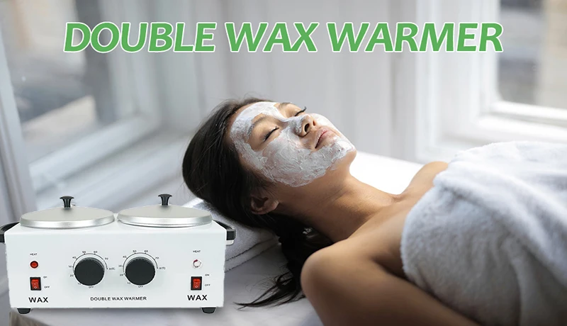 Paraffin Wax Hair Removal Machine - Double Pot Wax Heater