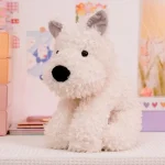 22cm Fluffy Westie Plush Toy 5 | PricZone