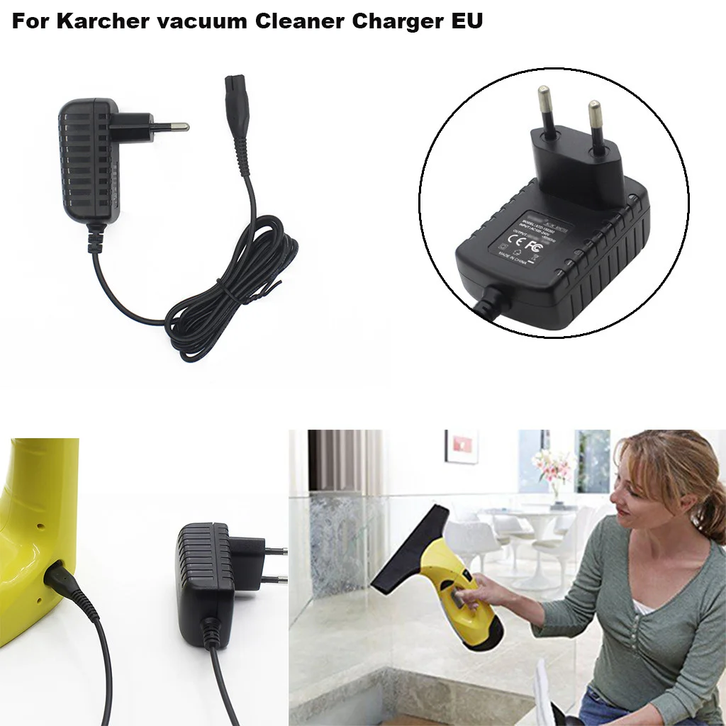 EU Charger for Karcher WV Window Vacuum Cleaner