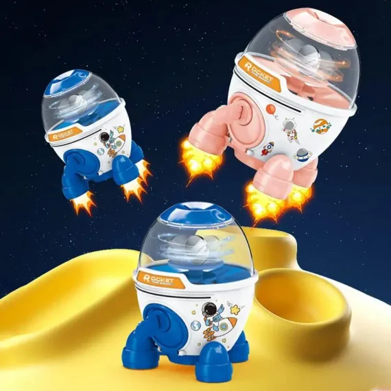 Electronic Rocket Piggy Bank for Kids with Lock 3 | PricZone