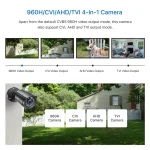 ZOSI 1080p HD CCTV 4 Camera Kit 80ft Vision Outdoor 5 | PricZone