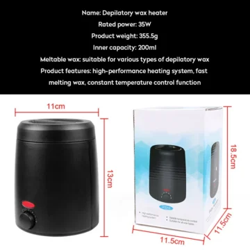 Electric Wax Heater for Hair Removal Paraffin Warmer 2